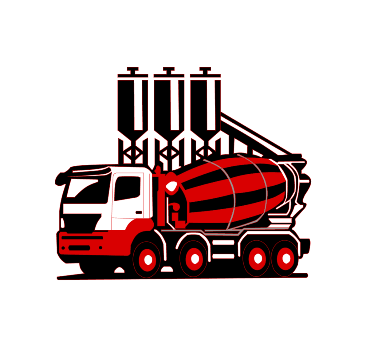 Завод по производству бетона